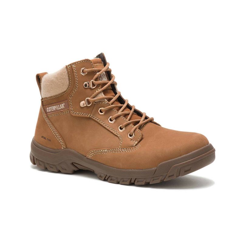 Sundance Cat Women's Tess Steel Toe Work Boot Women Boots - Image 3