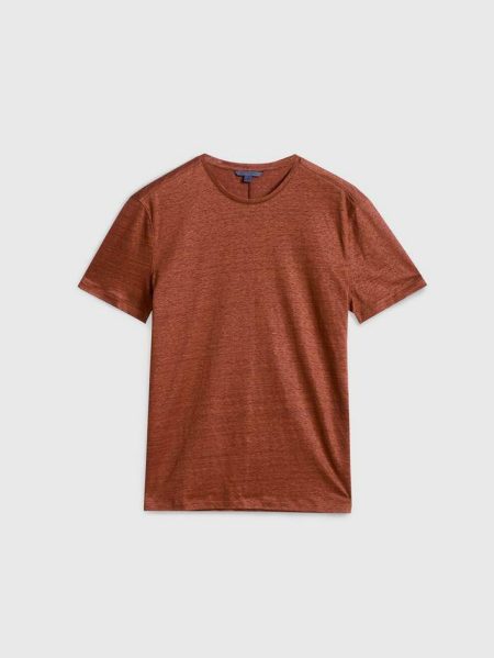 T-Shirts Men Hazelnut Mott Crew John Varvatos