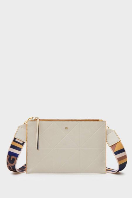 Tándem Crossbody Bag Women Crossbody Bags Purificacion Garci Calla Lily White