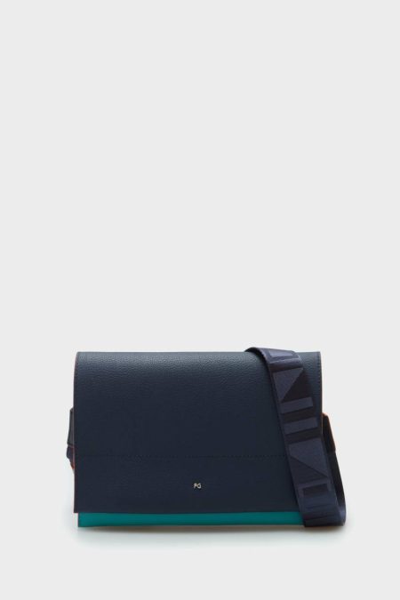 Tandem Flap Shoulder Bag Crossbody Bags Atlantic Blue Purificacion Garci Women