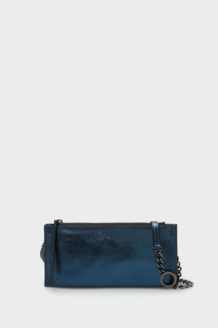 Tandem Pochette Shoulder Bag Purificacion Garci Atlantic Blue Women Shoulder Bags