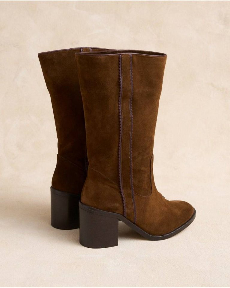 Tanita High Boot Leather Polín Et Moi Women Footwear - Image 3