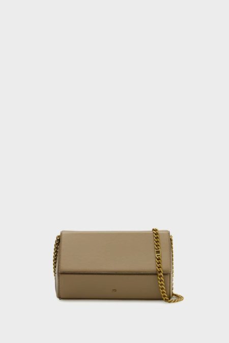 Taupe Crossbody Bags Origami Crossbody Bag Women Purificacion Garci