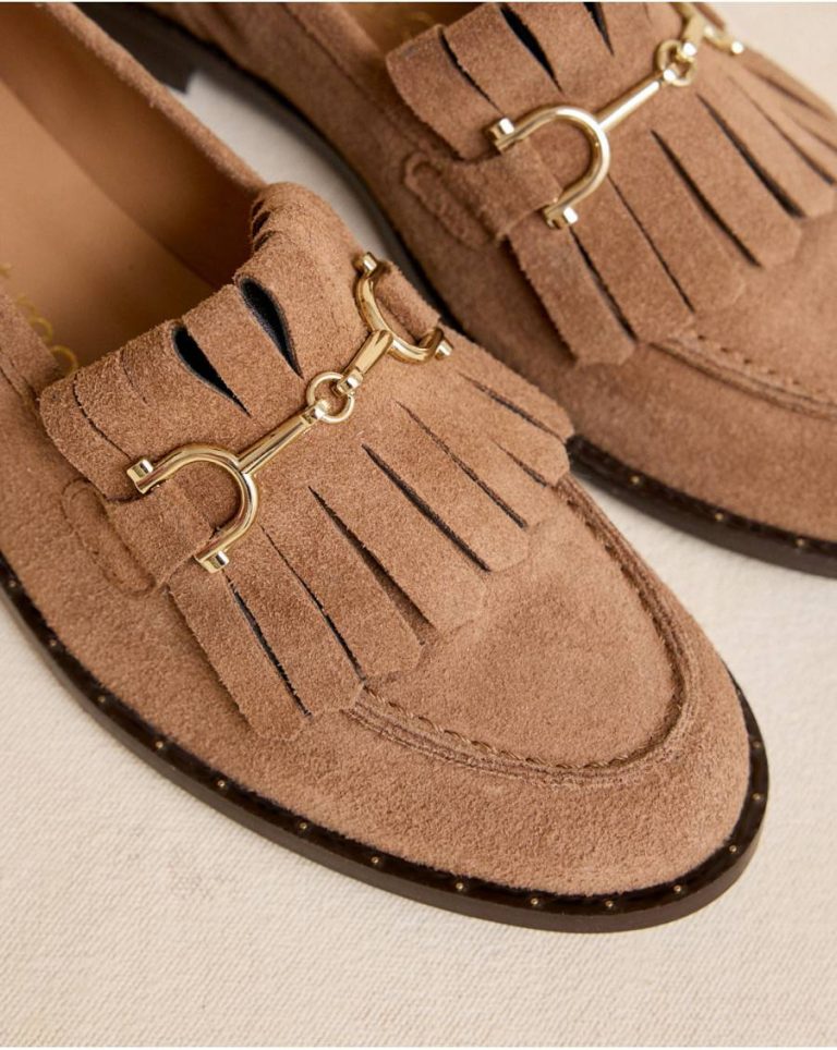 Taupe Footwear Women Polín Et Moi Flecana Buckle Moccasin - Image 2