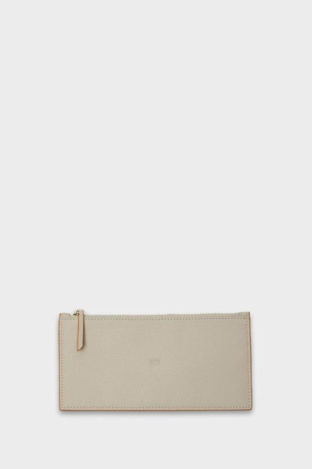 Taupe Men Card Holders And Coin Purses Tandem Zipped Card Holder Purificacion Garci