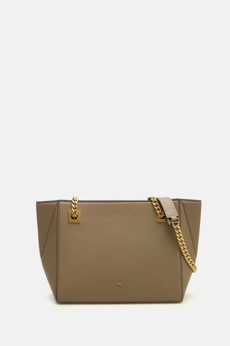 Taupe Origami Crossbody Bag Women Crossbody Bags Purificacion Garci