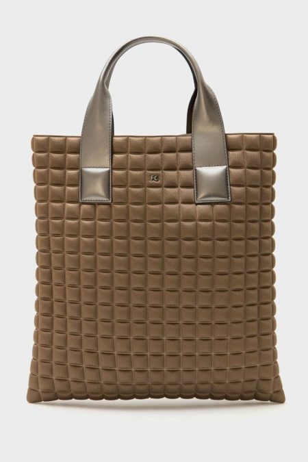 Taupe Purificacion Garci Choco Pg Handbag Women Handbags