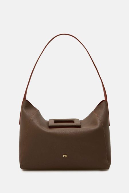 Taupe Shoulder Bags Women Purificacion Garci Marco Shoulder Bag