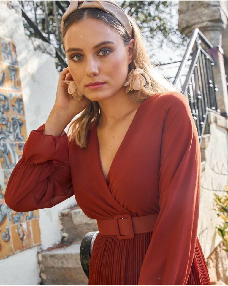 Tile Dresses Polín Et Moi Women Midi Dress Noelia - Image 2