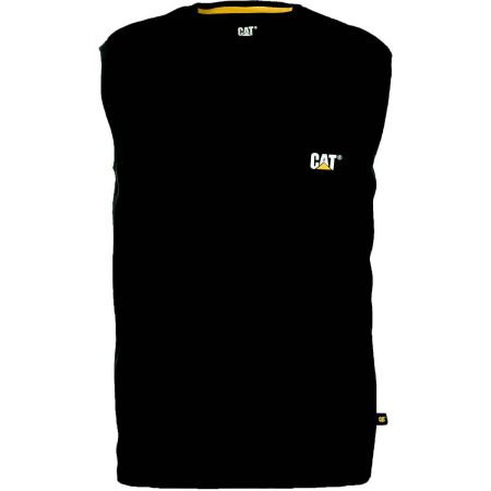 Tops & Outerwear Black Men Cat Men's Trademark Sleeveless Pocket Tee