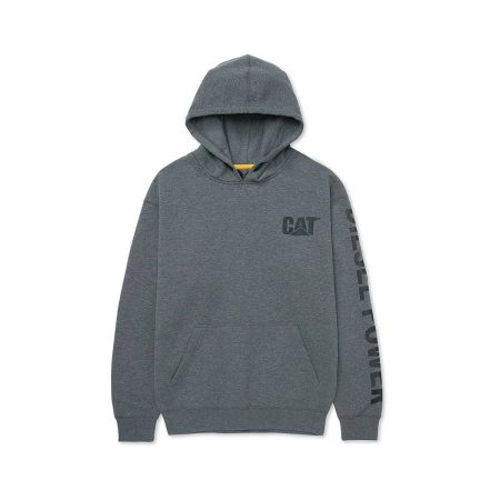 Tops & Outerwear Cat Dark Heather Grey Men Men - Diesel Hooded Sweatshirt - Sweatshirts
