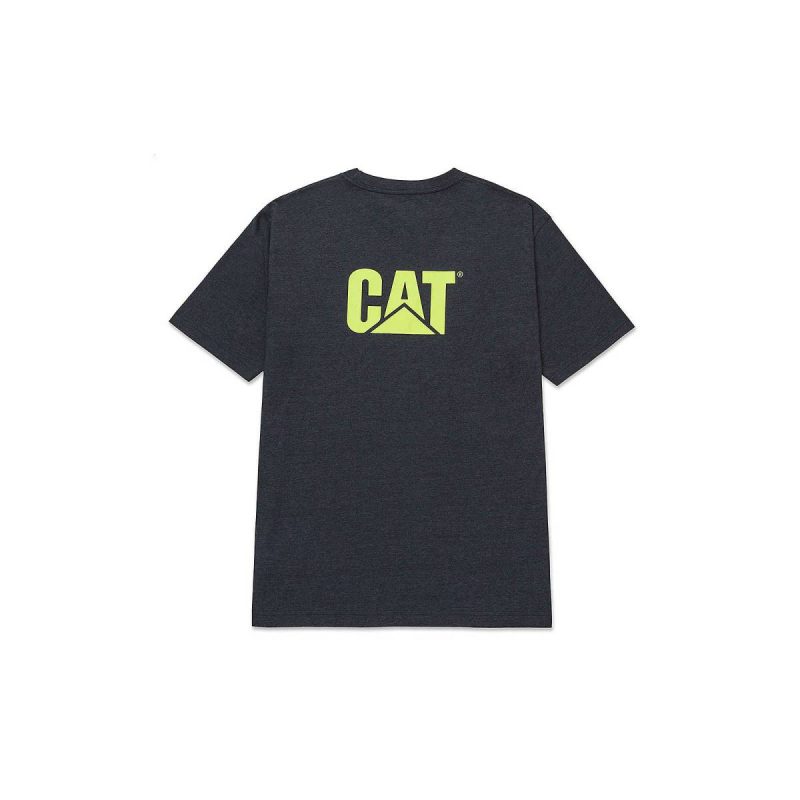Tops & Outerwear Men's Trademark Tee Cat Navy Heather Men - Image 2