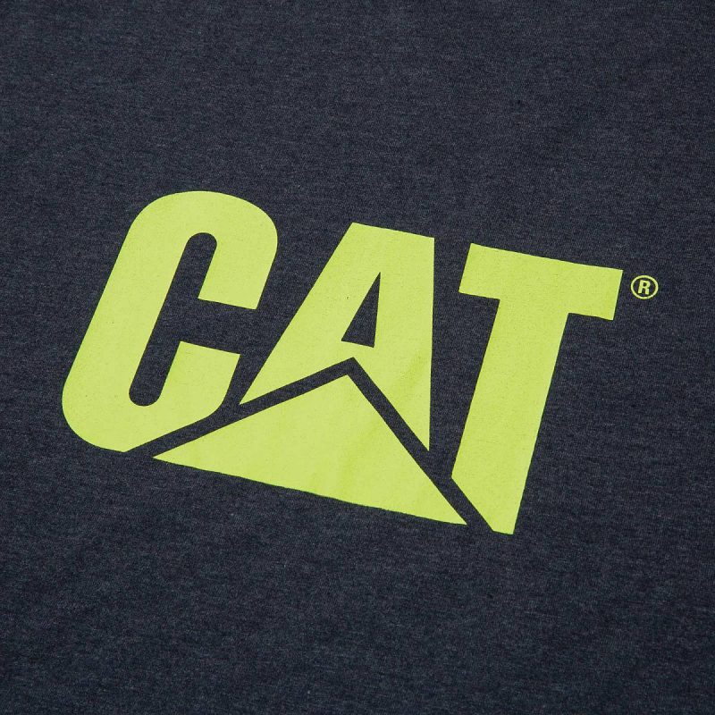 Tops & Outerwear Men's Trademark Tee Cat Navy Heather Men - Image 3