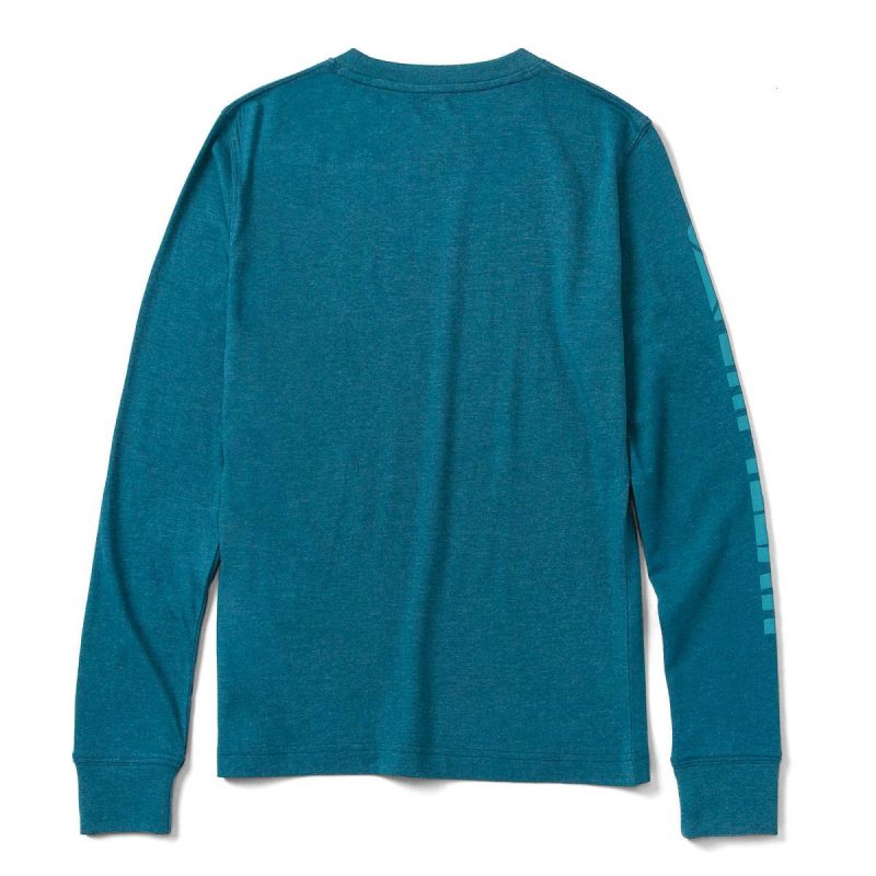 Tops & Outerwear Women Cat Mallard Heather Women - Trademark Banner Long Sleeve Tee - Long Sleeves - Image 2