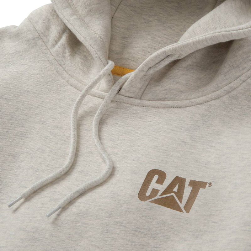 Tops & Outerwear Women Women's Trademark Banner Pull Over Hoodie Cat Cream Heather - Image 4