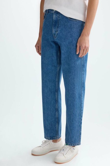 Trousers Men Purificacion Garci Relaxed Fit Jeans Indigo Blue