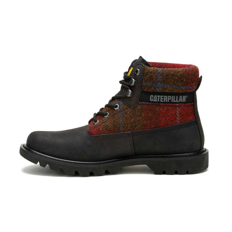 Unisex Cat Unisex Colorado 2.0 Harris Tweed Boot Boots Black - Image 4
