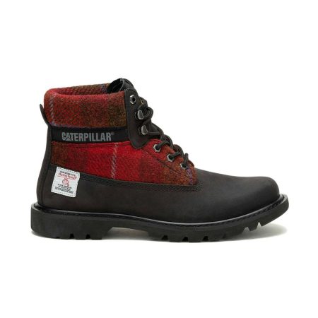 Unisex Cat Unisex Colorado 2.0 Harris Tweed Boot Boots Black