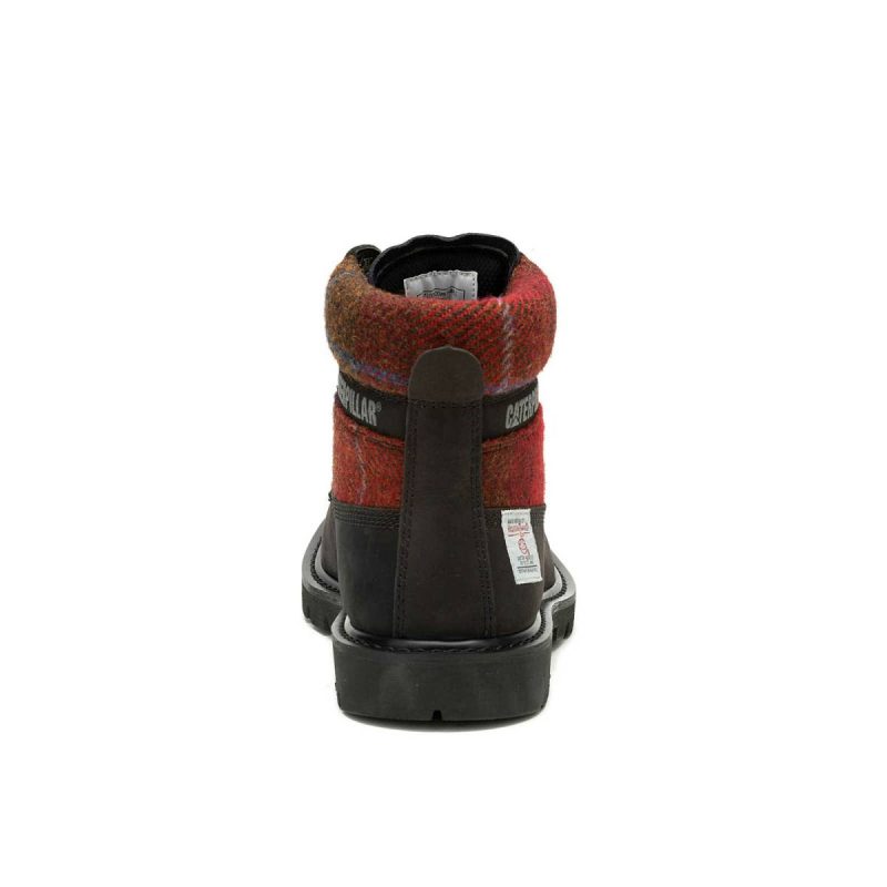 Unisex Cat Unisex Colorado 2.0 Harris Tweed Boot Boots Black - Image 5