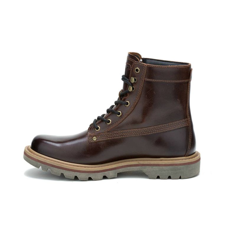 Unisex Unisex Colorado Grader Waterproof Boot Cat Leather Brown Boots - Image 5