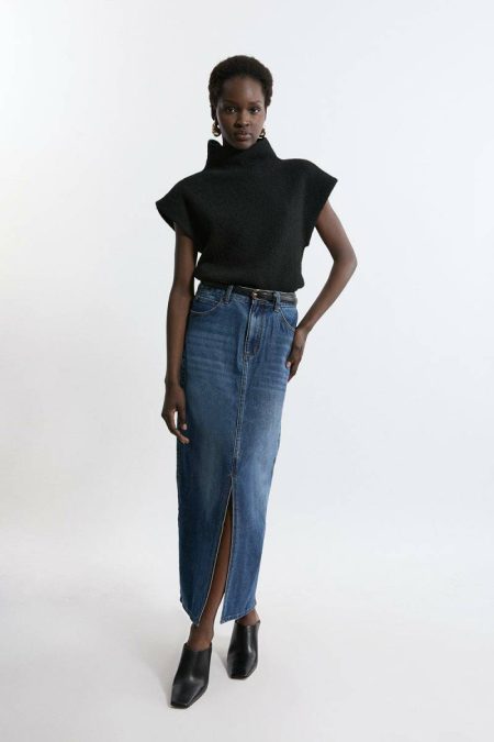 Washed Denim Set Rinse Women Denim Karen Millen
