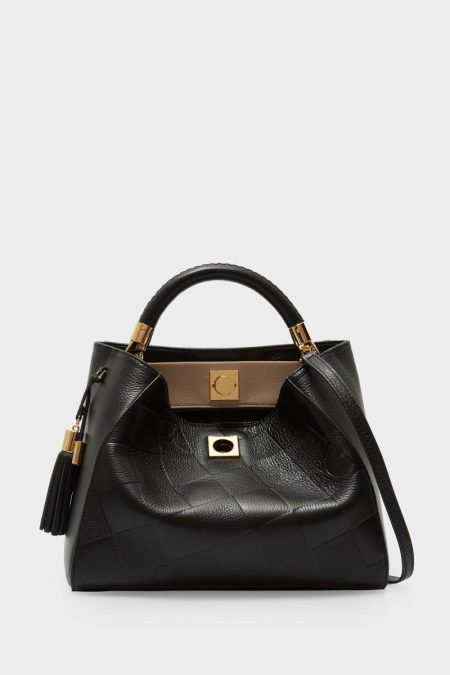 Women Black Samburu Handbag Handbags Purificacion Garci