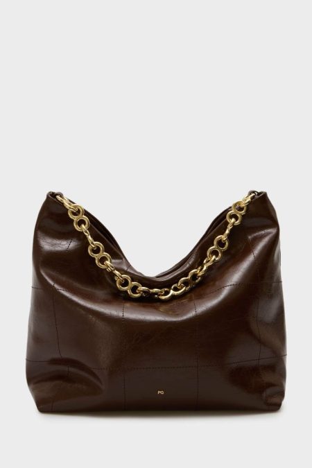 Women Brown Shoulder Bags Bizcocho Shoulder Bag Purificacion Garci