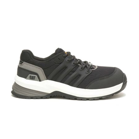 Women Cat Women's Streamline 2.0 Composite Toe Work Shoe Shoes Black/Medium Charcoal