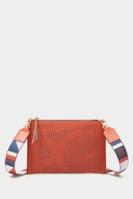 Women Crossbody Bags Tandem Cross Body Bag Orange Purificacion Garci