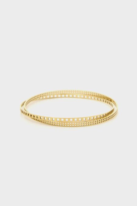 Women Cubo Cuff Purificacion Garci Bracelets Gold