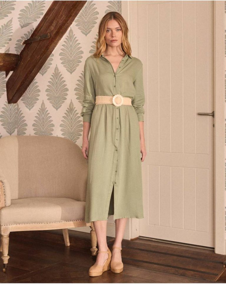 Women Eucalyptus Polín Et Moi Dresses And Jumpsuits Devon Shirt Dress