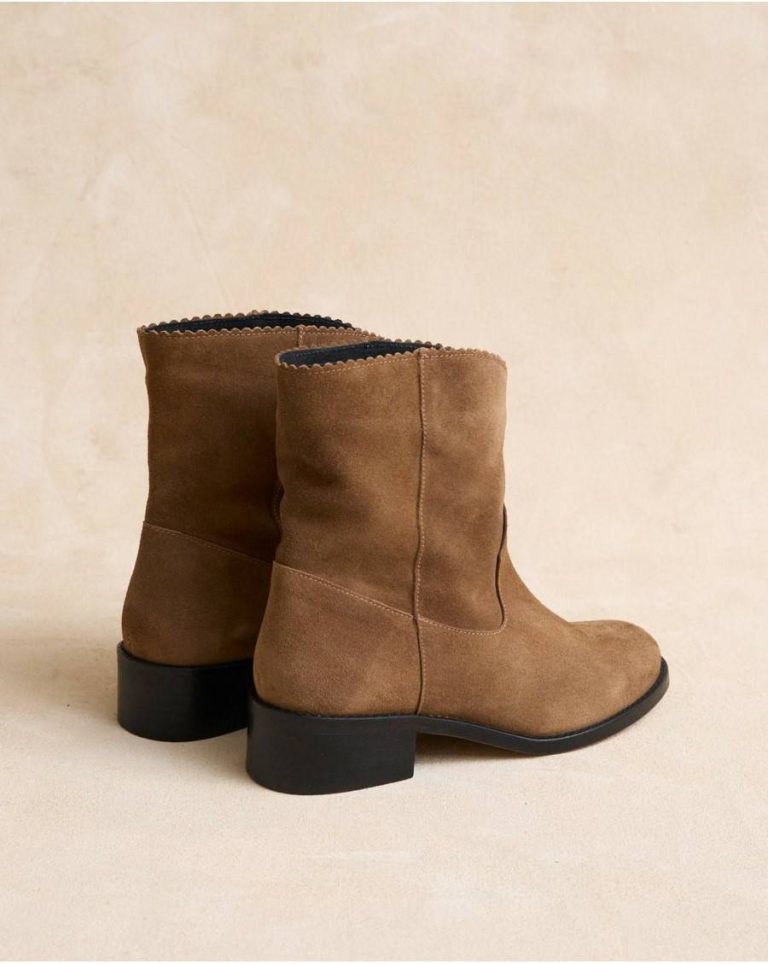 Women Footwear Polín Et Moi Brown Ondas Serrala Ankle Boots - Image 5