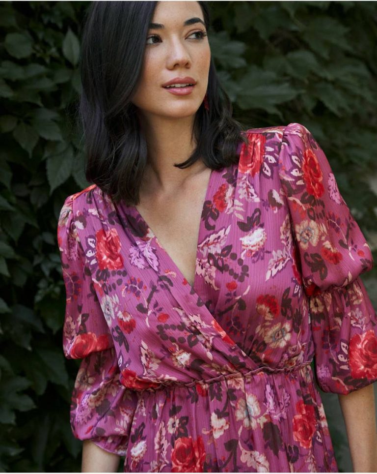 Women Gerena Flowers Dress Red Polín Et Moi Dresses - Image 5