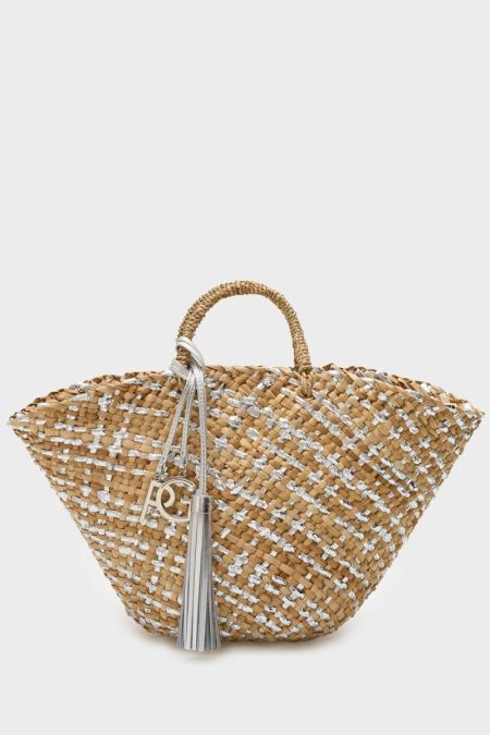 Women Handbags Purificacion Garci Capazo Handbag Silver