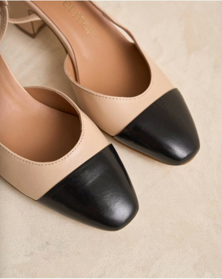 Women Heels Polín Et Moi Mocha Ballet Flats Slingback Elbia - Image 2