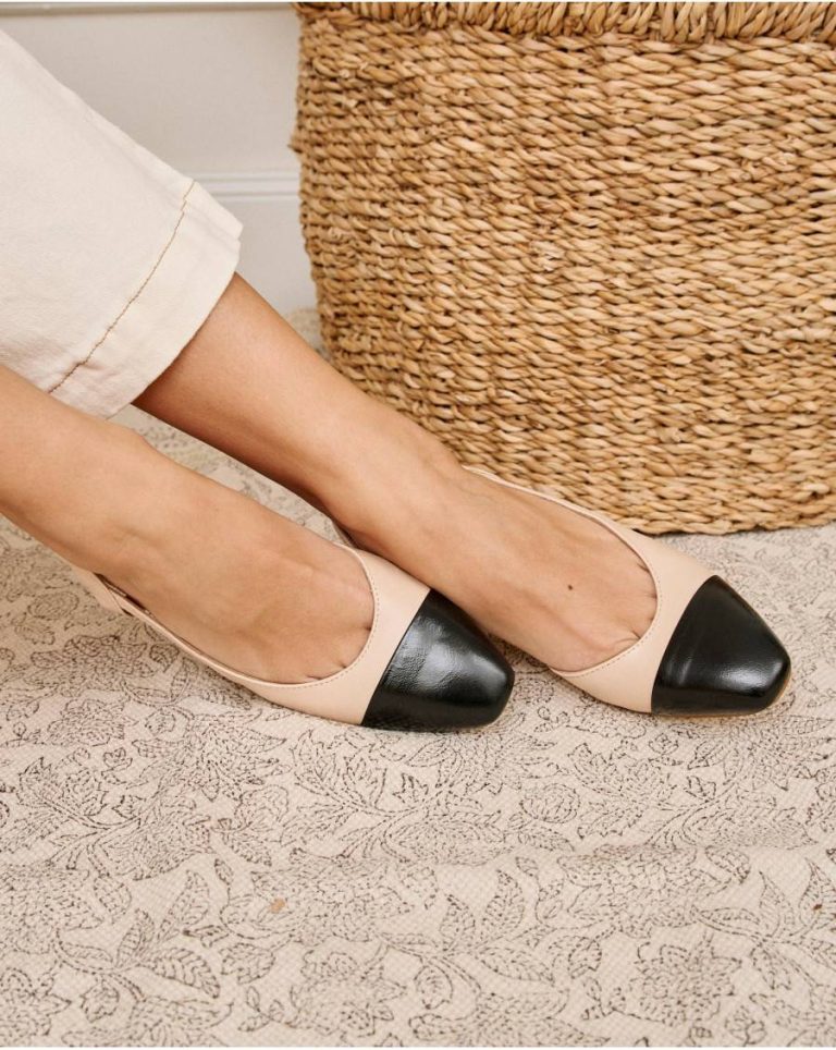 Women Heels Polín Et Moi Mocha Ballet Flats Slingback Elbia - Image 3
