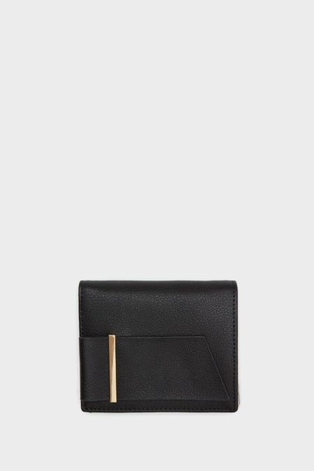 Women Obi Japanese Wallet Purificacion Garci Small Wallets Black