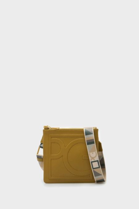 Women Olive Green Purificacion Garci Crossbody Bags Mod Crossbody Bag
