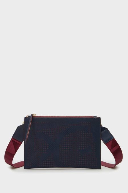 Women Purificacion Garci Atlantic Blue Tándem Crossbody Bag Crossbody Bags