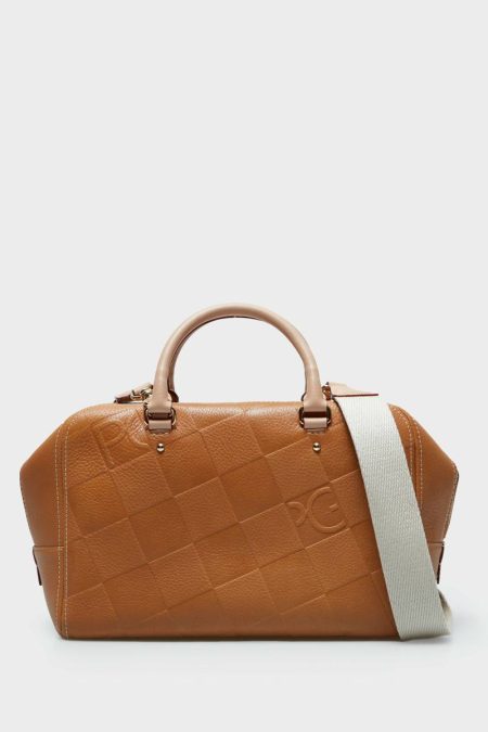Women Purificacion Garci Handbags Combinación Única Handbag Camel