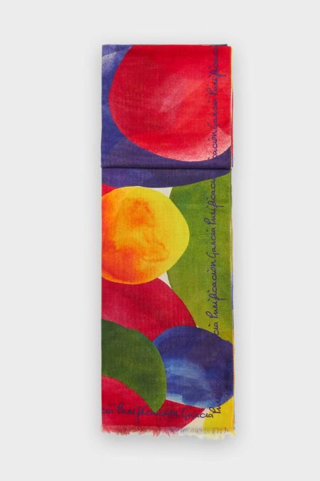 Women Purificacion Garci Scarves Pg Boobaloo Wool Scarf Multicolor