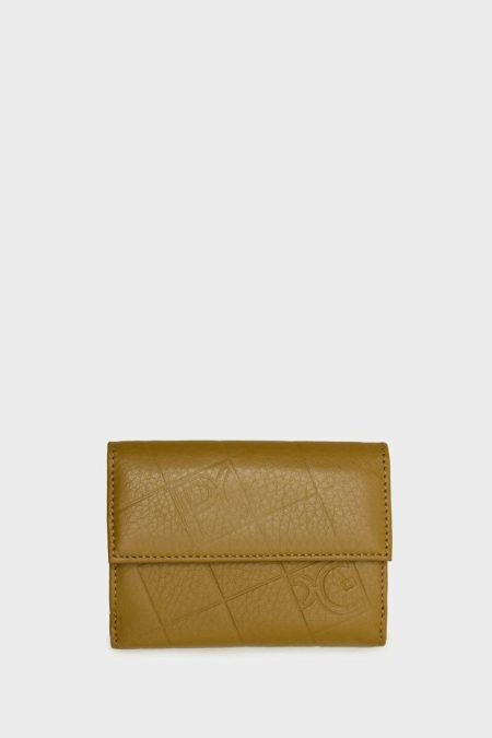Women Purificacion Garci Small Wallets Combinacion Unica Japanese Wallet With Coin Purse Olive Green