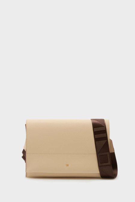 Women Purificacion Garci Tándem Flap Shoulder Bag Calla Lily White Crossbody Bags