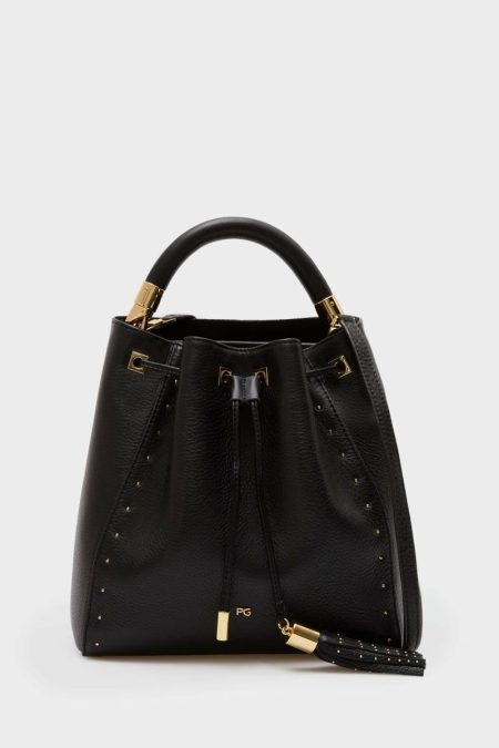 Women Samburu Bucket Bag Purificacion Garci Handbags Black