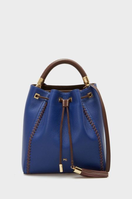 Women Samburu Bucket Bag Purificacion Garci Handbags Klein Blue