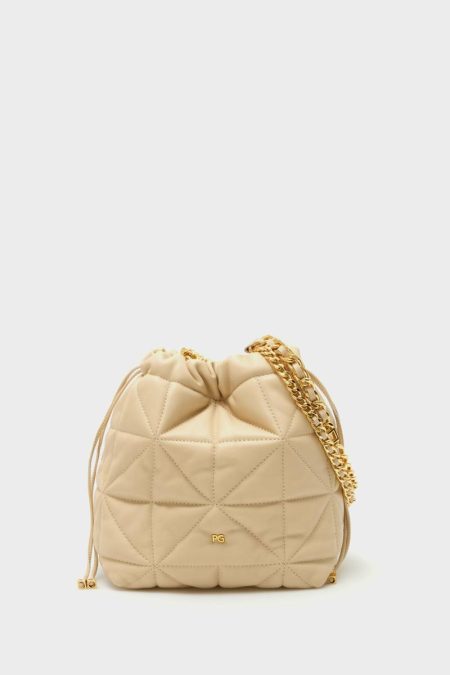 Women Shoulder Bags Gardenia Purificacion Garci Homenaje Acolchado Bucket Bag