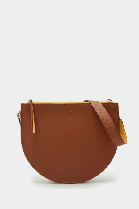Women Shoulder Bags Tan Purificacion Garci Tandem Shoulder Bag