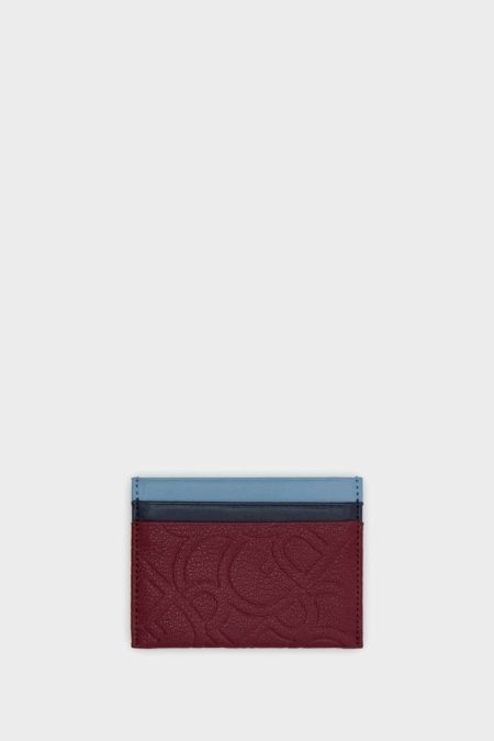 Women Tándem Card Holder Purificacion Garci Card Holders And Coin Purses Burgundy