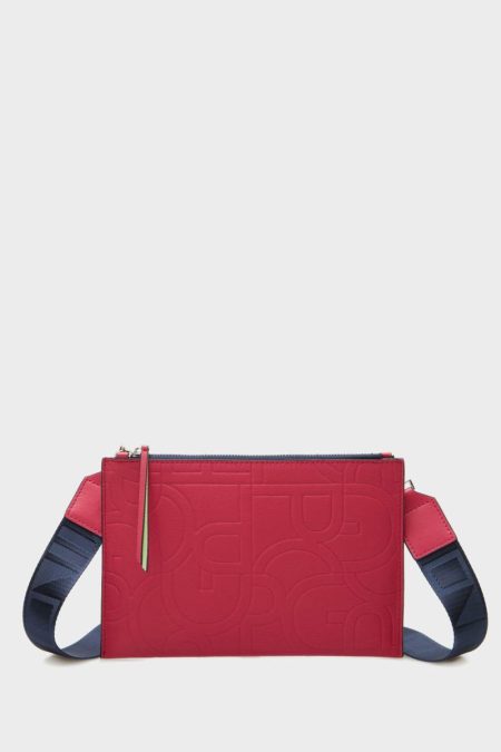 Women Tandem Crossbody Bag Purificacion Garci Crossbody Bags Fuchsia