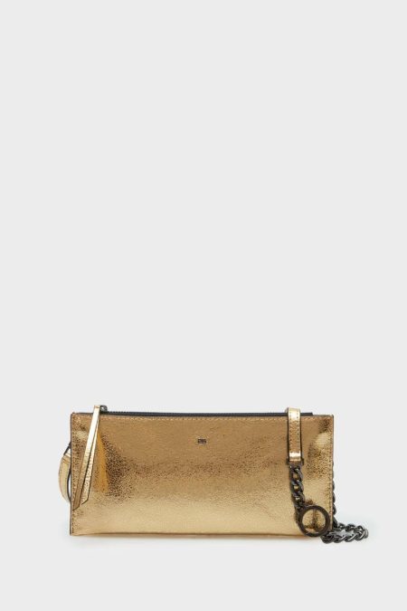 Women Tandem Pochette Shoulder Bag Shoulder Bags Purificacion Garci Gold